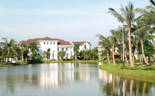 Biệt thự bên sông tại Vinhomes Riverside.