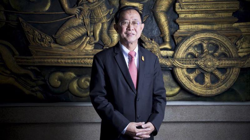 Arkhom Termpittayapaisith - Bộ trưởng Giao thông Thái Lan - Ảnh: Bloomberg