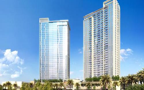 Dự án khu căn hộ xa xỉ Aston Plaza &amp; Residences tại Dubai - Ảnh: CNBC.<br>