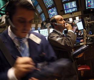 Thị trường chứng khoán Mỹ đã mất điểm phiên thứ hai trong tuần - Ảnh: Reuters.