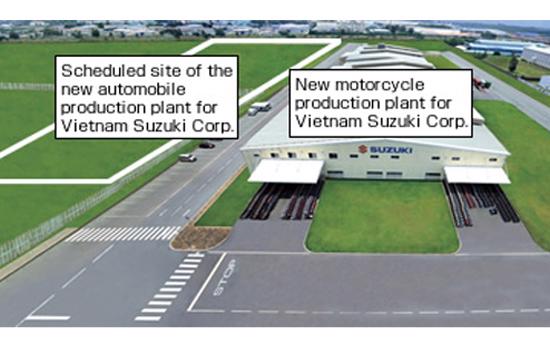Phối cảnh nhà máy ôtô của Suzuki Việt Nam - Ảnh: Suzuki.