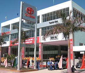 Đến nay Toyota Việt Nam đã có 16 đại lý và trạm dịch vụ ủy quyền trên cả nước.