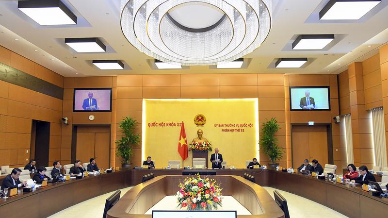 Ủy ban Thường vụ Quốc hội bế mạc phiên họp thứ 52 - Ảnh: Quochoi.vn