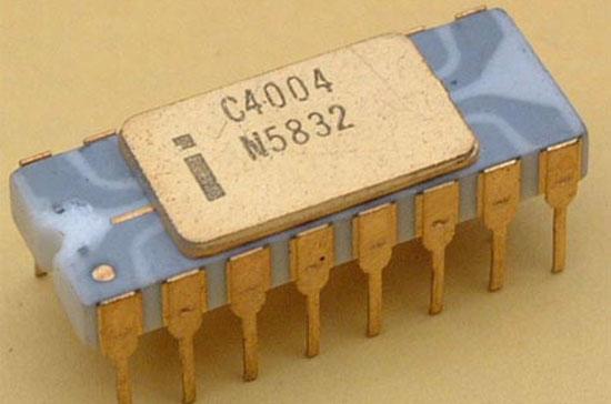 Chip vi xử lý đầu tiên trên thế giới.