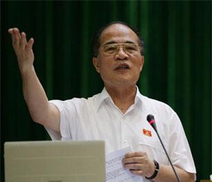 Ông Nguyễn Sinh Hùng, Phó Thủ tướng thường trực Chính phủ - Ảnh: TT.