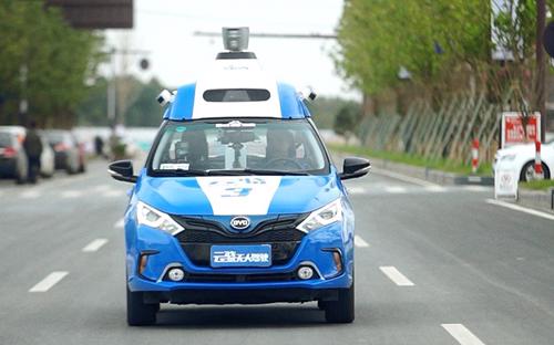 Samsung sẽ thử nghiệm xe tự lái trên một dòng xe của Hyundai được trang bị cảm biến và camera - Ảnh: CNN.