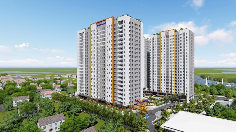 Tháng 12/2017, Samsora Riverside được giới thiệu ra thị trường. Dự án căn hộ với quy mô 1.125 căn đã tạo ấn tượng với người mua nhà. 