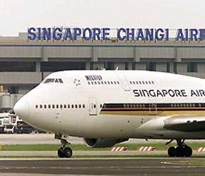 Một máy bay của hãng Singapore Airlines.