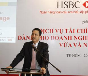 HSBC giới thiệu sản phẩm dịch vụ tới doanh nghiệp vừa và nhỏ tại Tp.HCM.