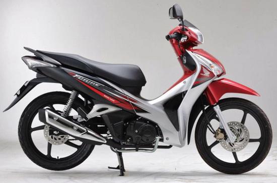 Honda Future 125cc  tiêu thụ nhiên liệu trung bình 1,66 lít/100 km - Ảnh: Honda Malaysia,
