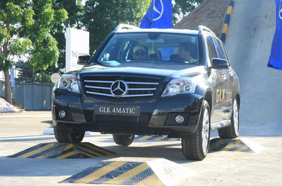 Mẫu xe GLK do Mercedes-Benz Việt Nam sản xuất - Ảnh: Đức Thọ.