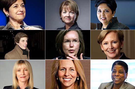 Nhiều doanh nghiệp lớn ở Mỹ do phụ nữ nắm quyền lãnh đạo.