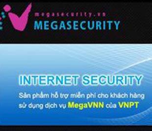 Dịch vụ bảo mật và diệt virus MegaSecurity của VNPT.
