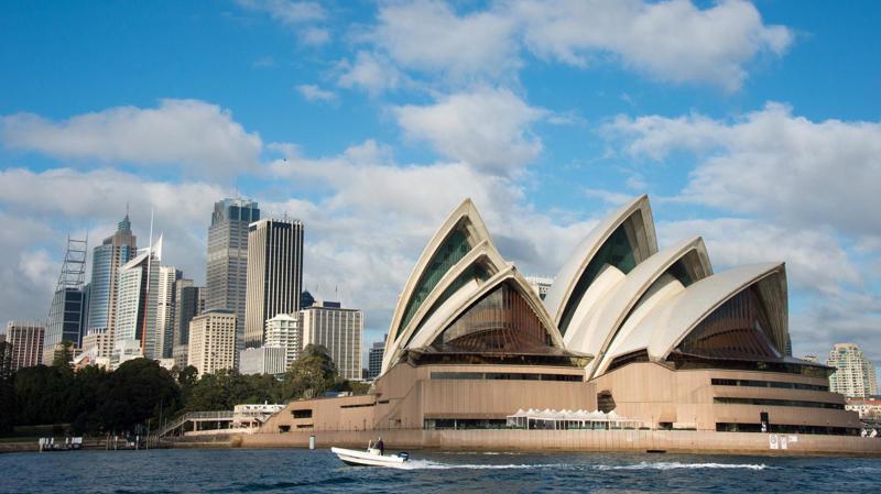 Thành phố Sydney của Australia.