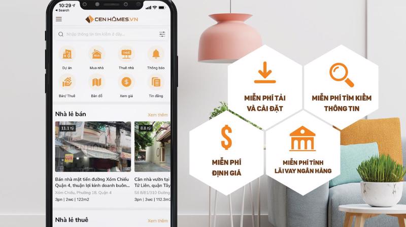 Cen Homes với tham vọng trở thành một Super App dẫn đầu mảng proptech tại Việt Nam.