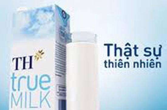 Sữa TH True Milk ngày càng được người tiêu dùng chấp nhận.