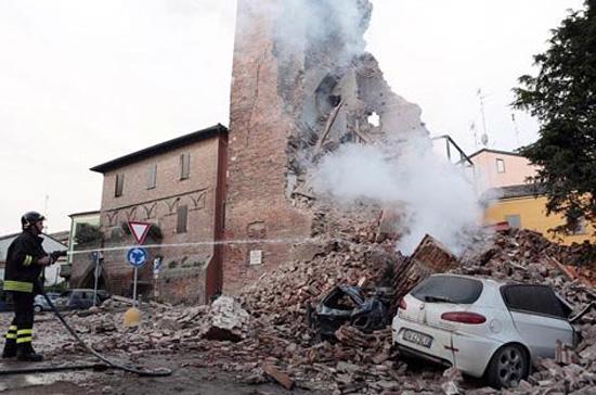 Ngành công nghiệp chế tạo xe nước Ý bị ảnh hưởng sau trận động đất hôm 29/5 - Ảnh: Daily Mail.
