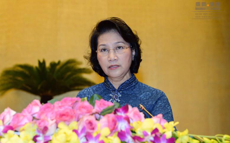 Chủ tịch Quốc hội khóa 13 Nguyễn Thị Kim Ngân.<br>