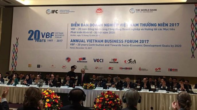 VBF 2017 có sự tham dự của Thủ tướng Chính phủ Việt Nam, ông Nguyễn Xuân Phúc.