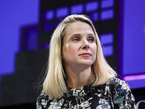 Marissa Mayer - cựu CEO của Yahoo - Ảnh: Reuters.<br>