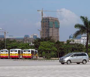 Tiến trình đô thị hóa tại Việt Nam mới đang ở những giai đoạn đầu phát triển.