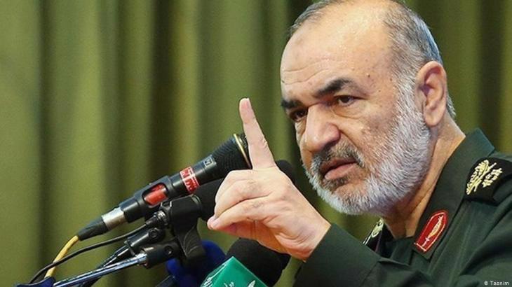 Người đứng đầu lực lượng Vệ binh Quốc gia Iran, tướng Hossein Salami.