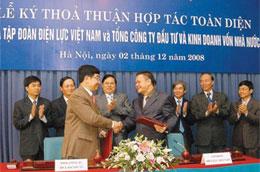  Lễ ký thỏa thuận hợp tác toàn diện giữa SCIC và Tập đoàn Điện lực Việt Nam - Ảnh: Lê Toàn.