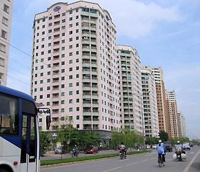 Vẻ bề ngoài chưa đảm bảo được chất lượng bên trong của các khu chung cư - Ảnh: Việt Tuấn.