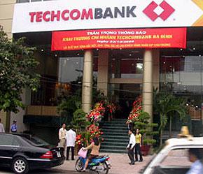Trụ sở chính của Techcombank.