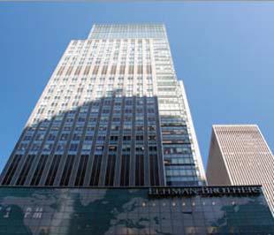 Tòa nhà trụ sở của Lehman Brothers tại Phố Wall - Ảnh: CNN.