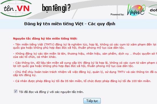 Liệu việc cấp phát tên miền tiếng Việt miễn phí có lâm vào cảnh “thả gà ra đuổi”?