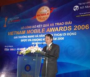 Lễ trao giải Vietnam Mobile Awards 2006.