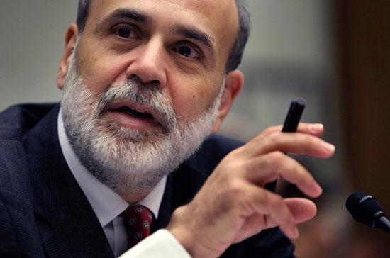 Chủ tịch FED Ben Bernanke.