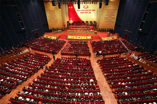 Sáng nay (12/1), Đại hội đại biểu toàn quốc lần thứ XI Đảng Cộng sản Việt Nam được khai mạc trọng thể tại Trung tâm Hội nghị Quốc gia Mỹ Đình, Hà Nội - Ảnh: LQP.