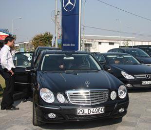 Công ty Liên doanh Mercedes-Benz Việt Nam (MBV) đạt sản lượng bán hàng 2.119 chiếc bao gồm cả xe nhập khẩu trong năm 2008.