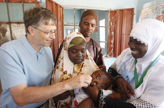 Bill Gates từ lâu đã ấp ủ ý định làm công tác từ thiện và ông đã thành công.