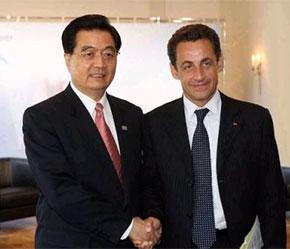 Đây là chuyến thăm Trung Quốc đầu tiên của ông Sarkozy kể từ khi ông nhậm chức Tổng thống hồi tháng 5 vừa qua.