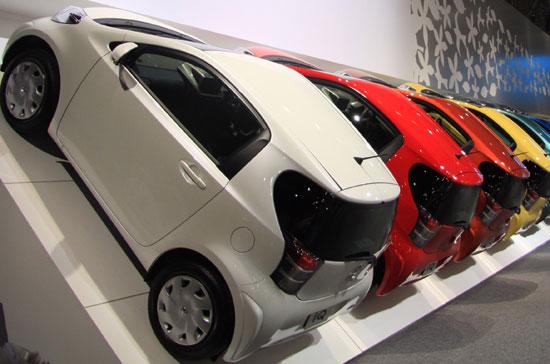 Các mẫu xe "xanh" đã tăng thêm sự hấp dẫn cho Tokyo Motor Show 2009 - Ảnh: Đức Thọ.