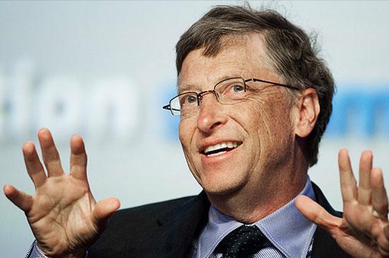 Tỷ phú Bill Gates, người sáng lập hãng phần mềm Microsoft.