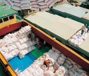 Mức thuế tuyệt đối sẽ tăng lũy tiến theo mức tăng của giá xuất khẩu gạo.