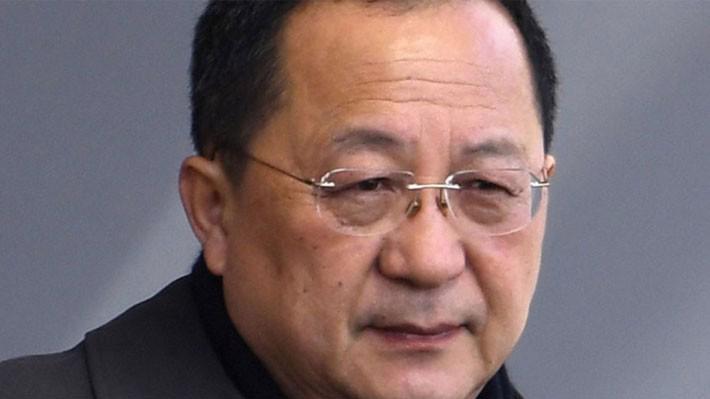 Ông Ri Yong Ho, Ngoại trưởng Triều Tiên - Ảnh: AP/SCMP.