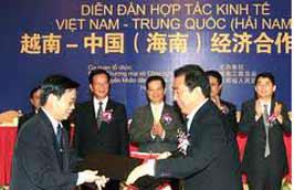 Doanh nghiệp Việt Nam luôn coi trọng mối quan hệ hợp tác, kinh doanh với các doanh nghiệp Trung Quốc.