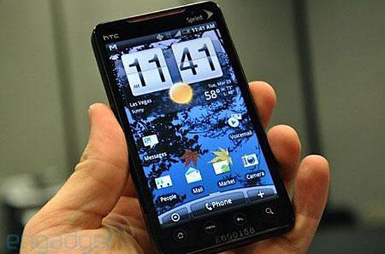 HTC Evo 4G sẽ có giá chưa tới 200 USD.