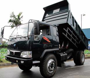 Một mẫu xe tải mới do Vinaxuki sản xuất.