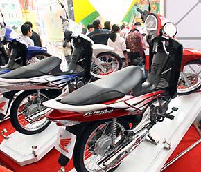 Thị trường xe máy không còn sôi động - Ảnh: Việt Tuấn.