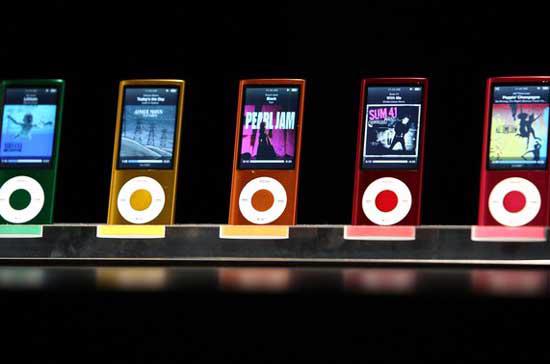 iPod Nano bị người tiêu dùng Nhật chỉ trích vì quá nóng - Ảnh: Getty.