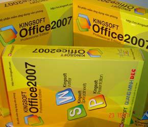 Kingsoft Office Professional 2007 có giá niêm từ 72 USD với người mua trên 250 bộ cho đến 88 USD khi mua từ 1 - 10 bộ.