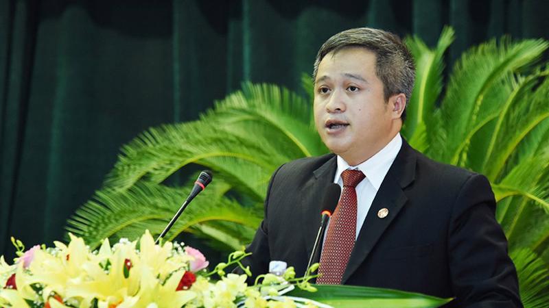 Tân Chủ tịch UBND tỉnh Hà Tĩnh Trần Tiến Hưng.