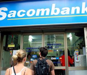 Một điểm giao dịch của Sacombank. Sacombank hiện là ngân hàng có mạng lưới lớn nhất khối ngân hàng cổ phần Việt Nam - Ảnh: Việt Tuấn.