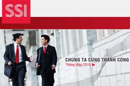 Giao diện trên website của SSI.